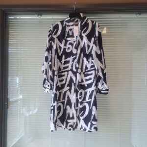 Jon & Anna Monochrome Letter Print Dress